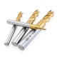 10PCS 2-10mm Titanium Coated HSS 4 Flute End Mill Cutter CNC Drill Bit Milling Cutter Set 10PCS 2-10mm Titanium Coated HSS 4 Flute End Mill Cutter CNC Drill Bit Milling Cutter Set