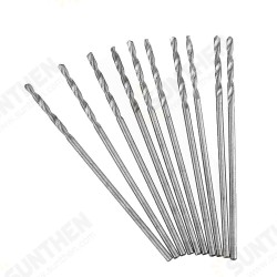 10Pcs 0.4-2.0mm Drill Bit HSS High Speed Steel Straight Shank Twist Drill Bit For Hand Twist Drill 10Pcs 0.4-2.0mm Drill Bit HSS High Speed Steel Straight Shank Twist Drill Bit For Hand Twist Drill