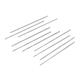 10Pcs 0.4-2.0mm Drill Bit HSS High Speed Steel Straight Shank Twist Drill Bit For Hand Twist Drill