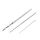 10Pcs 0.4-2.0mm Drill Bit HSS High Speed Steel Straight Shank Twist Drill Bit For Hand Twist Drill