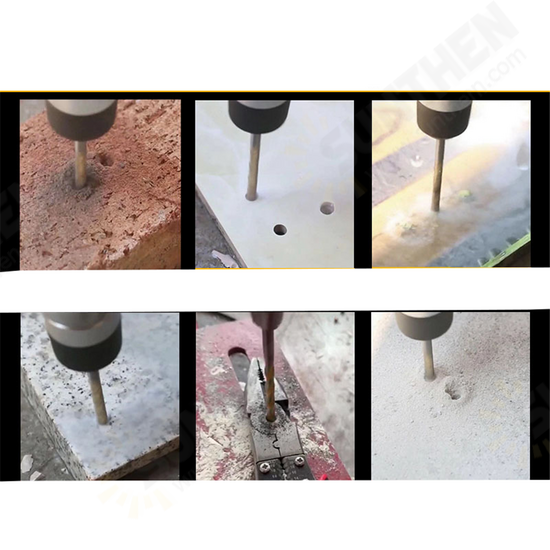 10Pcs 3/4/5/6/8/10/12mm Multi-functional Glass Drill Bit Tungsten Carbide Tip Triangle for Ceramic Tile Concrete Brick Metal Stainless Steel Wood 10Pcs 3/4/5/6/8/10/12mm Multi-functional Glass Drill Bit Tungsten Carbide Tip Triangle for Ceramic Tile Concrete Brick Metal Stainless Steel Wood