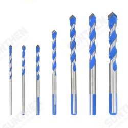 10Pcs 3/4/5/6/8/10/12mm Multi-functional Glass Drill Bit Tungsten Carbide Tip Triangle for Ceramic Tile Concrete Brick Metal Stainless Steel Wood 10Pcs 3/4/5/6/8/10/12mm Multi-functional Glass Drill Bit Tungsten Carbide Tip Triangle for Ceramic Tile Concrete Brick Metal Stainless Steel Wood