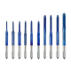 10Pcs Blue Nano Thread Tap M1-M3.5 HSS Metric Plug Tap Screw Tap Drill Machine Tap 10Pcs Blue Nano Thread Tap M1-M3.5 HSS Metric Plug Tap Screw Tap Drill Machine Tap