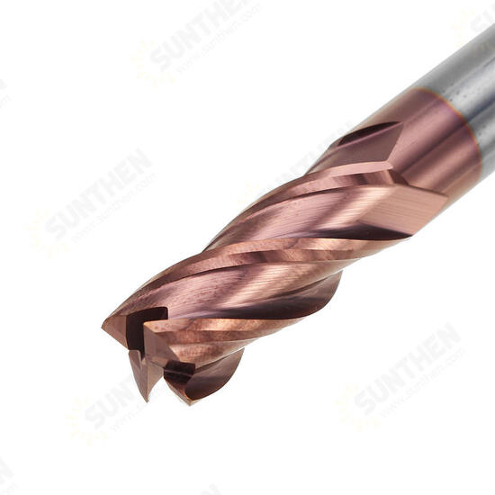 10mm HRC55 AlTiN Coating 4 Flutes End Mill Cutter Tungsten Carbide End Mill Cutter CNC Tool