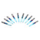 10pcs 0.1/0.2/0.3/0.4/0.5mm 45 Degree Flat Bottom PCB Engraving Bit Blue NANO Coated Carbide CNC Router Tool 10pcs 0.1/0.2/0.3/0.4/0.5mm 45 Degree Flat Bottom PCB Engraving Bit Blue NANO Coated Carbide CNC Router Tool