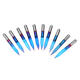 10pcs 0.1/0.2/0.3mm 25 Degree Engraving Bit Blue NANO Coated Carbide Flat Bottom PCB Engraving Bit CNC Router Tool 10pcs 0.1/0.2/0.3mm 25 Degree Engraving Bit Blue NANO Coated Carbide Flat Bottom PCB Engraving Bit CNC Router Tool