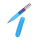 10pcs 0.1/0.2/0.3mm 25 Degree Engraving Bit Blue NANO Coated Carbide Flat Bottom PCB Engraving Bit CNC Router Tool