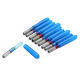 10pcs 0.1/0.2/0.3mm 90 Degree Engraving Bit Blue NANO Coated Flat Bottom PCB Engraving Bit Carbide CNC Router Tool