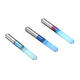 10pcs 0.1/0.2/0.3mm 90 Degree Engraving Bit Blue NANO Coated Flat Bottom PCB Engraving Bit Carbide CNC Router Tool