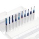 10pcs 0.8-3.175mm Blue NACO Coated PCB Bits Carbide Engraving Milling Cutter For CNC Tool Rotary Burrs 10pcs 0.8-3.175mm Blue NACO Coated PCB Bits Carbide Engraving Milling Cutter For CNC Tool Rotary Burrs
