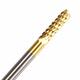 10pcs 0.8-3mm Titanium Coated End Mill Cutter Milling Cutter