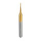 10pcs 0.8mm Titanium Coated Engraving Milling Cutter Carbide End Mill Rotary Burr