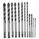 10pcs 1/8 1/4 5/16 3/8 1/2 Masonry Drill Bits Twist Drill Set for Tile Brick Cement Concrete 10pcs 1/8 1/4 5/16 3/8 1/2 Masonry Drill Bits Twist Drill Set for Tile Brick Cement Concrete