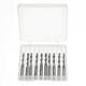 10pcs 1/8 Inch Shank Spiral Ball Nose End Mill 22mm Cutting Length CNC Milling Cutter 10pcs 1/8 Inch Shank Spiral Ball Nose End Mill 22mm Cutting Length CNC Milling Cutter
