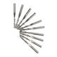 10pcs 1/8 Inch Shank Spiral Ball Nose End Mill 22mm Cutting Length CNC Milling Cutter 10pcs 1/8 Inch Shank Spiral Ball Nose End Mill 22mm Cutting Length CNC Milling Cutter