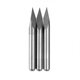 10pcs 3.175mm Shank 30 Degree 0.1/0.2/0.3mm Tip Engraving Bit CNC Tool