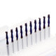 10pcs 3.175mm Shank Blue Coated Spiral Flat End Mill Two Flute CNC Milling Cutter 10pcs 3.175mm Shank Blue Coated Spiral Flat End Mill Two Flute CNC Milling Cutter
