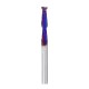 10pcs 3.175mm Shank Blue Coated Spiral Flat End Mill Two Flute CNC Milling Cutter 10pcs 3.175mm Shank Blue Coated Spiral Flat End Mill Two Flute CNC Milling Cutter