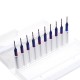 10pcs 3.175mm Shank Blue Coated Spiral Flat End Mill Two Flute CNC Milling Cutter 10pcs 3.175mm Shank Blue Coated Spiral Flat End Mill Two Flute CNC Milling Cutter