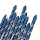 10pcs 6mm 8mm Triangle Twist Drill Bit Multifunctional Hole Saw Cutter Set for Concrete Brick Wood 10pcs 6mm 8mm Triangle Twist Drill Bit Multifunctional Hole Saw Cutter Set for Concrete Brick Wood