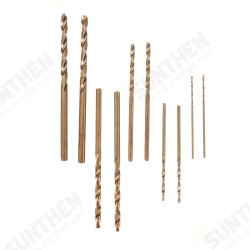10pcs HSS M35 Cobalt Twist Drill Bit Set 1/1.5/2/2.5/3mm High Speed Steel Drill Bits 10pcs HSS M35 Cobalt Twist Drill Bit Set 1/1.5/2/2.5/3mm High Speed Steel Drill Bits