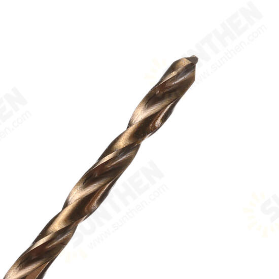 10pcs HSS M35 Cobalt Twist Drill Bit Set 1/1.5/2/2.5/3mm High Speed Steel Drill Bits