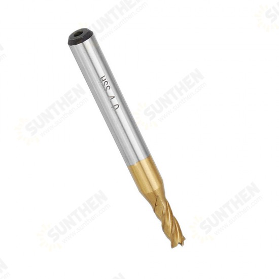 10pcs Titanium Coating 1.5-6.0mm HSS 4 Flute End Mill Cutter 6mm Shank CNC Drill Bits 10pcs Titanium Coating 1.5-6.0mm HSS 4 Flute End Mill Cutter 6mm Shank CNC Drill Bits