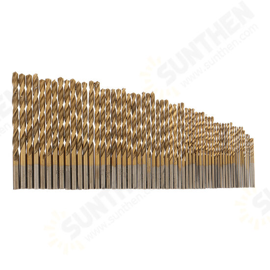 115pcs Titanium Plating Twist Drill Bit Set 1/16-1/2 Inch Round Shank Twist Drill For Quick Wood Metal Drilling 115pcs Titanium Plating Twist Drill Bit Set 1/16-1/2 Inch Round Shank Twist Drill For Quick Wood Metal Drilling