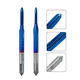 11Pcs Blue Nano Thread Tap with Adjustable Tap Wrench M1-M3.5 HSS Metric Plug Tap Screw Tap Drill Machine Tap 11Pcs Blue Nano Thread Tap with Adjustable Tap Wrench M1-M3.5 HSS Metric Plug Tap Screw Tap Drill Machine Tap