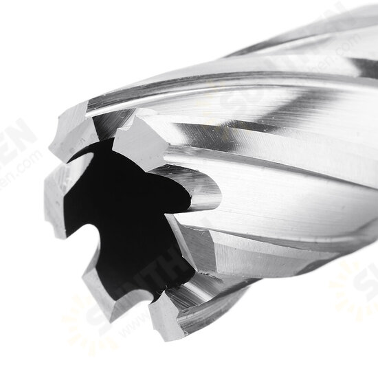 12-42mm High Speed Steel Metal Core Drill Bit Annular Cutter for Magnetic Drill Press Hollow with Weldon Shank Hole Opener Metal Drilling Hole Tools 12-42mm High Speed Steel Metal Core Drill Bit Annular Cutter for Magnetic Drill Press Hollow with Weldon Shank Hole Opener Metal Drilling Hole Tools