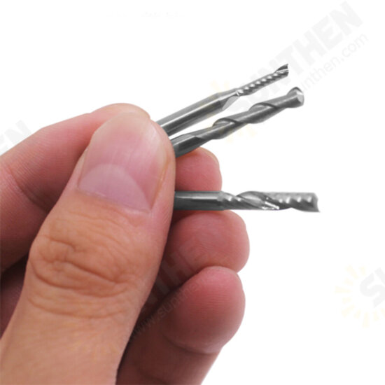 12Pcs Carbide Milling Cutter CNC Milling Cutter Single/Double Flute Tool For Nylon Resin ABS Acrylic PVC MDF Hardwood 12Pcs Carbide Milling Cutter CNC Milling Cutter Single/Double Flute Tool For Nylon Resin ABS Acrylic PVC MDF Hardwood