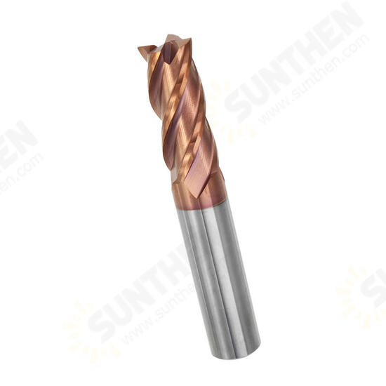 12mm HRC55 AlTiN Coating 4 Flutes End Mill Cutter Tungsten Carbide End Mill Cutter CNC Tool