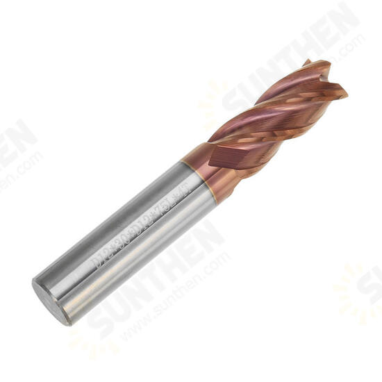 12mm HRC55 AlTiN Coating 4 Flutes End Mill Cutter Tungsten Carbide End Mill Cutter CNC Tool