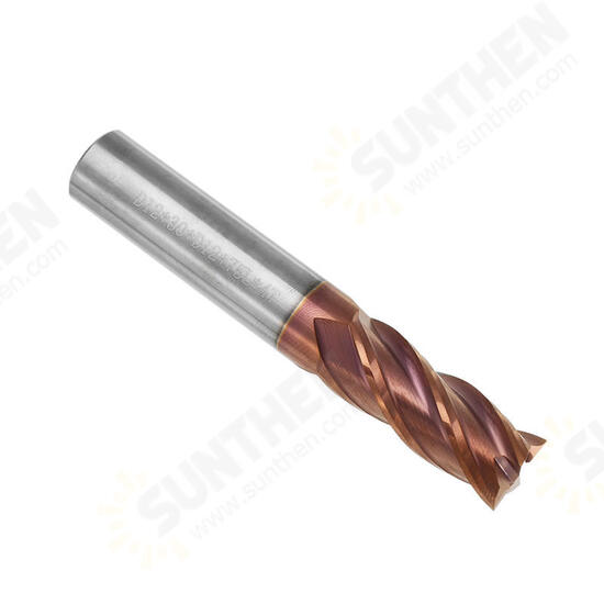 12mm HRC55 AlTiN Coating 4 Flutes End Mill Cutter Tungsten Carbide End Mill Cutter CNC Tool