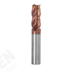 12mm HRC55 AlTiN Coating 4 Flutes End Mill Cutter Tungsten Carbide End Mill Cutter CNC Tool