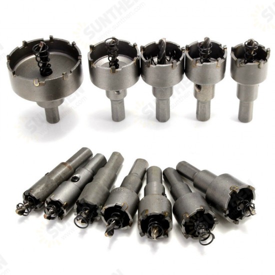 12pcs 15mm-50mm Hole Saw Cutter Alloy Drill Bit Set for Wood Metal Cutting 12pcs 15mm-50mm Hole Saw Cutter Alloy Drill Bit Set for Wood Metal Cutting