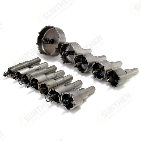 12pcs 15mm-50mm Hole Saw Cutter Alloy Drill Bit Set for Wood Metal Cutting 12pcs 15mm-50mm Hole Saw Cutter Alloy Drill Bit Set for Wood Metal Cutting