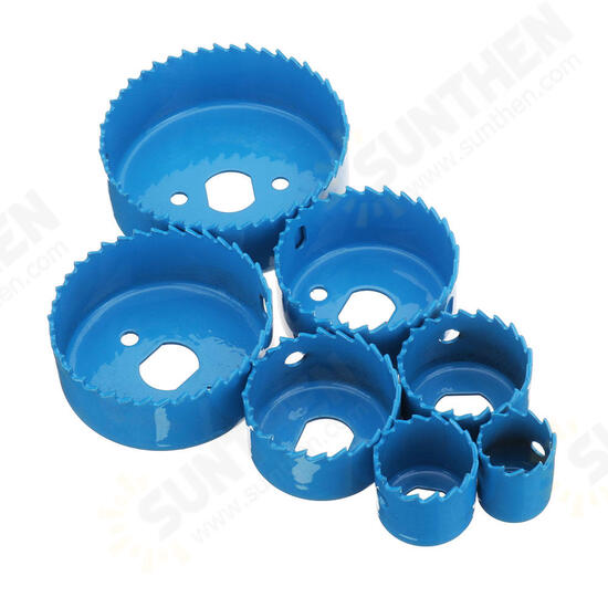 12pcs 19-127mm Hole Saw Cutter Drill Bit Kit Hole Drill Tool for Wood Plasterboard PVC Pipe