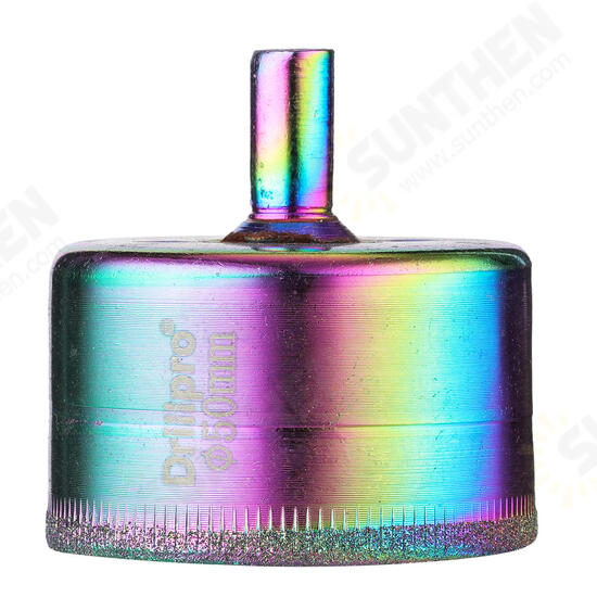 15pcs 6-50mm Titanium Diamond Hole Saw Drill Bit Set Tile Ceramic Glass Marble Drill Bits 15pcs 6-50mm Titanium Diamond Hole Saw Drill Bit Set Tile Ceramic Glass Marble Drill Bits