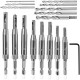 17Pcs Woodworking Hinge Drill Hexagonal Shank Self-centering Drill Bit Set For Door and Window Derailment Holes 17Pcs Woodworking Hinge Drill Hexagonal Shank Self-centering Drill Bit Set For Door and Window Derailment Holes