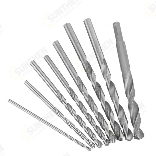 17Pcs Woodworking Hinge Drill Hexagonal Shank Self-centering Drill Bit Set For Door and Window Derailment Holes 17Pcs Woodworking Hinge Drill Hexagonal Shank Self-centering Drill Bit Set For Door and Window Derailment Holes