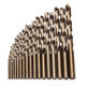 19pcs 1-10mm HSS M35 Cobalt Twist Drill Bit Set for Metal Wood Drilling 19pcs 1-10mm HSS M35 Cobalt Twist Drill Bit Set for Metal Wood Drilling