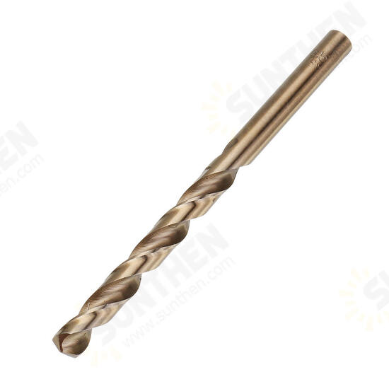 19pcs 1-10mm HSS M35 Cobalt Twist Drill Bit Set for Metal Wood Drilling 19pcs 1-10mm HSS M35 Cobalt Twist Drill Bit Set for Metal Wood Drilling