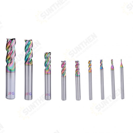 1mm-12mm Tungsten Steel Milling Cutter 3 Flute U Shape End Mill for Aluminum Copper 1mm-12mm Tungsten Steel Milling Cutter 3 Flute U Shape End Mill for Aluminum Copper