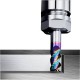 1mm-12mm Tungsten Steel Milling Cutter 3 Flute U Shape End Mill for Aluminum Copper 1mm-12mm Tungsten Steel Milling Cutter 3 Flute U Shape End Mill for Aluminum Copper