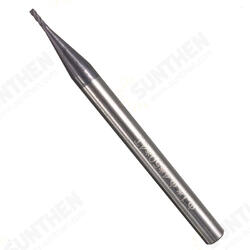 1mm 4 Flutes End Mill Cutter 50mm Length Tungsten Carbide Milling Cutter CNC Tool