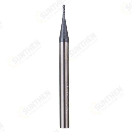 1mm 4 Flutes End Mill Cutter 50mm Length Tungsten Carbide Milling Cutter CNC Tool 1mm 4 Flutes End Mill Cutter 50mm Length Tungsten Carbide Milling Cutter CNC Tool