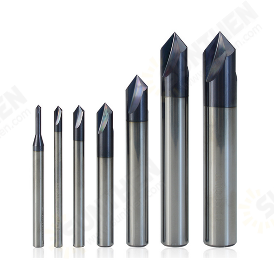 2-12mm 120 Degree Chamfer Mill 3 Flutes CNC Milling Cutter V Shape End Mill CNC Router Bit 2-12mm 120 Degree Chamfer Mill 3 Flutes CNC Milling Cutter V Shape End Mill CNC Router Bit