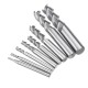 2-12mm 3 Flutes Carbide End Mill Set Tungsten Steel Milling Cutter Tool for Aluminum Alloy 2-12mm 3 Flutes Carbide End Mill Set Tungsten Steel Milling Cutter Tool for Aluminum Alloy