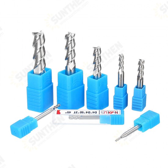 2-12mm 3 Flutes Carbide End Mill Set Tungsten Steel Milling Cutter Tool for Aluminum Alloy 2-12mm 3 Flutes Carbide End Mill Set Tungsten Steel Milling Cutter Tool for Aluminum Alloy